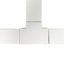 Tee for 50mm x 50mm Raceway - White