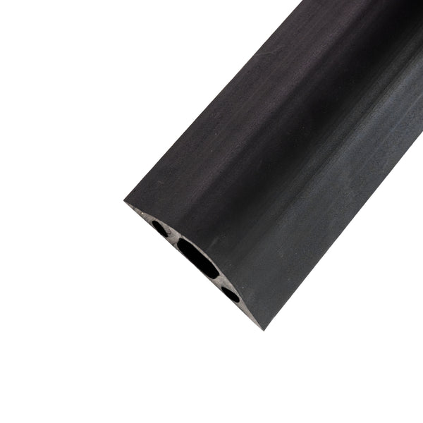 10ft Perplas Floor Track/Ramp - Heavy Duty Singlechannel - BLACK