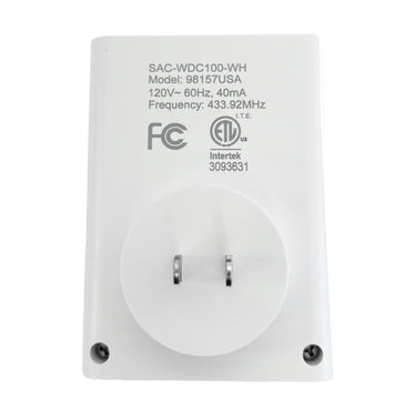 Plug-In Wireless Doorbell Chime – Adjustable Volume Up To 110dB, 43 Hz, Multiple Melodies, AC 90-250V – Works With Video Doorbells