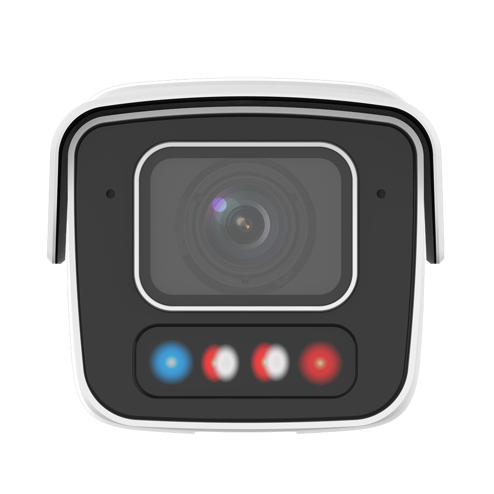 8MP Dual-light Bullet Camera - Color Night Vision - Varifocal 2.8 to 12 mm - IP67 IK10