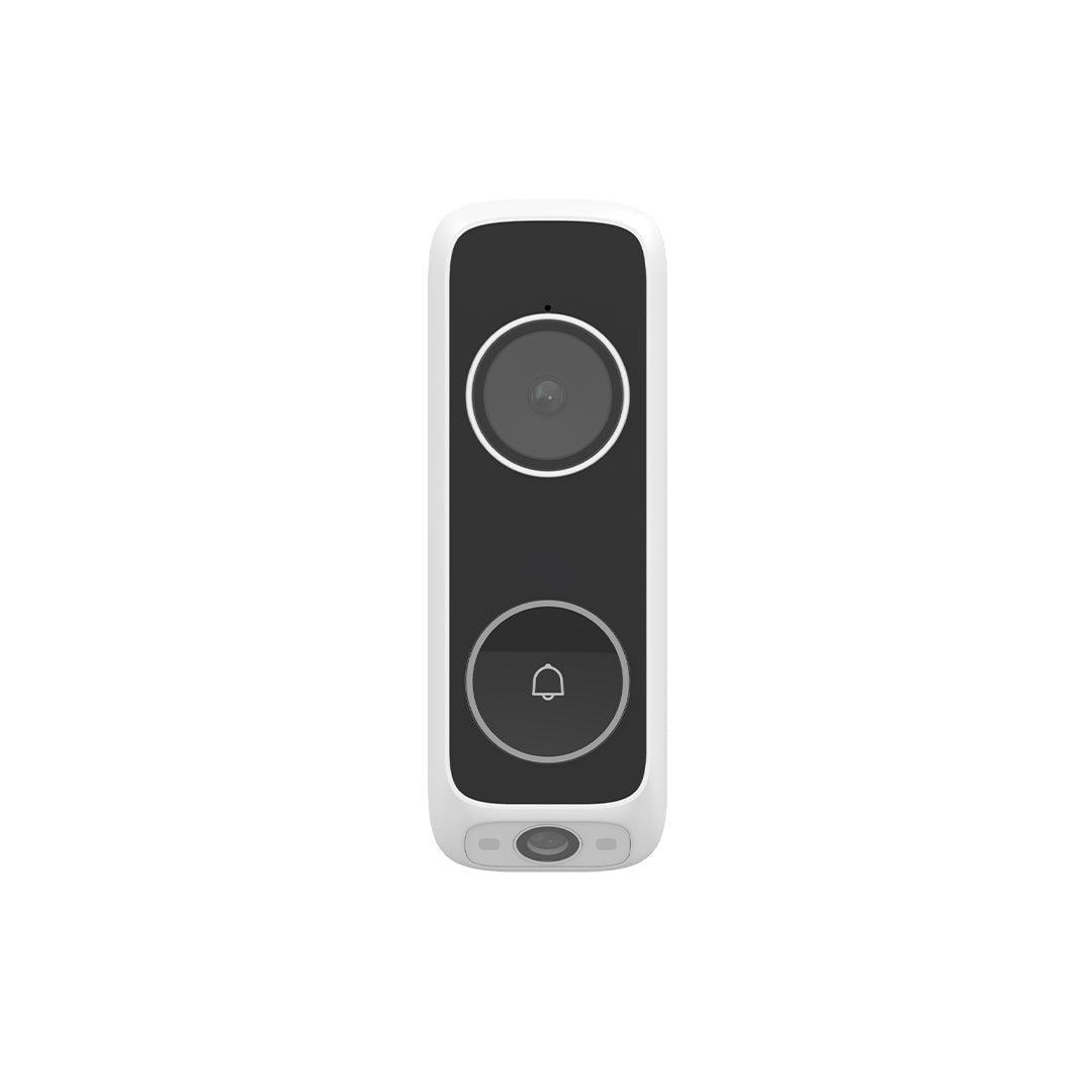 3MP Dual Camera Video Doorbell - WiFi - IR - IP65 - WHITE