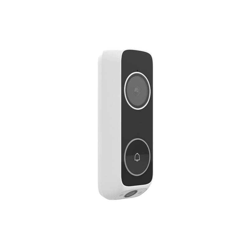 3MP Dual Camera Video Doorbell - WiFi - IR - IP65 - WHITE