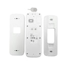 3MP Dual Camera Video Doorbell - WiFi - IR - IP65 - WHITE