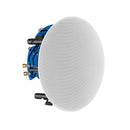 6.5" 2-way Frameless WiFi / Bluetooth / Ethernet Ceiling Speakers - 60W max (Active + Passive Pair)