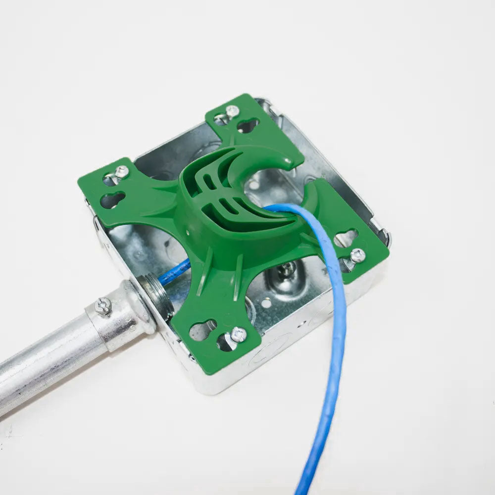 Wire Pulling Guide for 4 inch Square Box