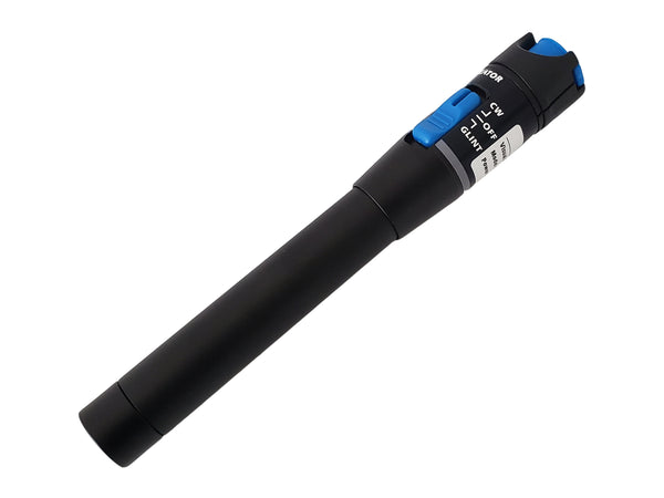 Fiber Optic Red Light Pen Tester VFL (Visual Fault Locator) - 1mW - 2.5mm Ferrule for SC & ST + 2.5mm to 1.25mm Ferrule Adapter for VFL LC Connectors