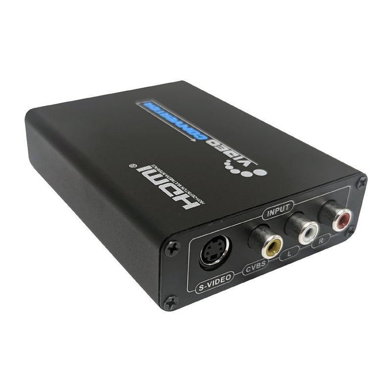 Compot Video Output Video Converter - Composite/S-Video + Audio to HDMI