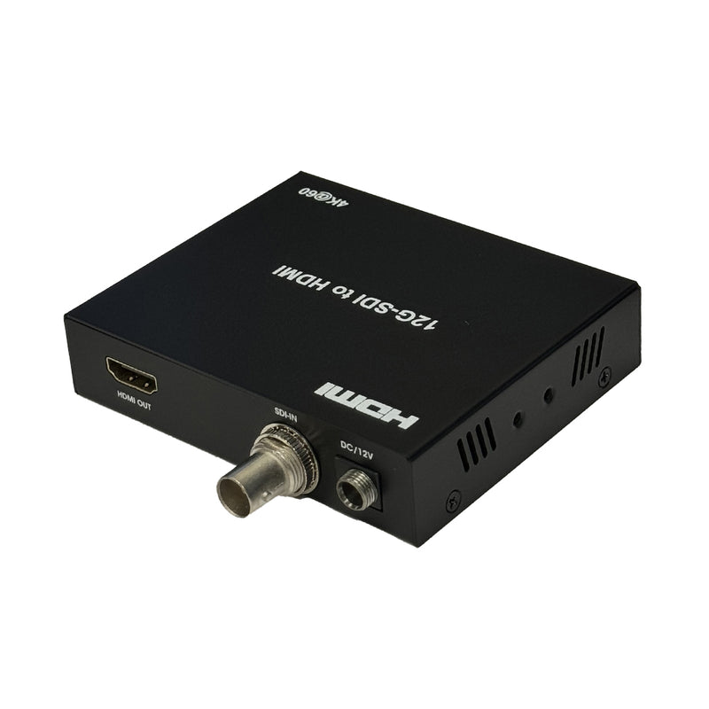 Video Converter - 12G SDI to HDMI - 4K@60Hz YUV 4:2:2