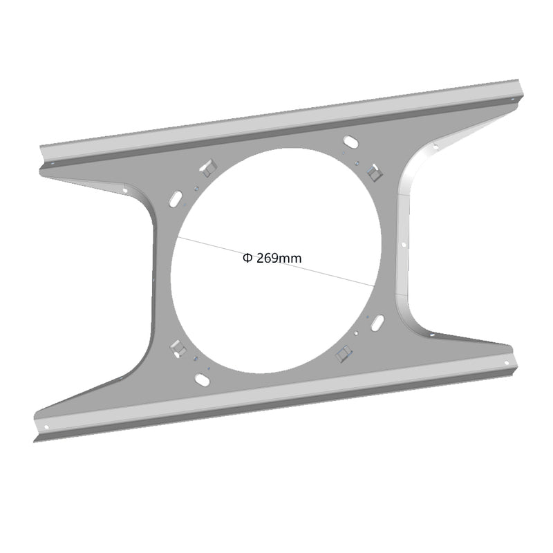 T-Bar Tile Reinforce Bridge for Ceiling Speakers - Metal - For 6.5 inch 70V Speaker