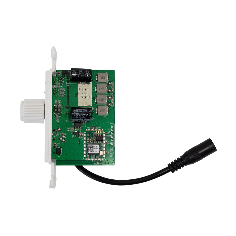 Wall Plate Amplifier with Bluetooth v5.0 - Decora Style - 50W Max - White