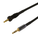 Premium Phantom Cables Balanced 3.5mm Male To  3.5mm Locking Male Cable