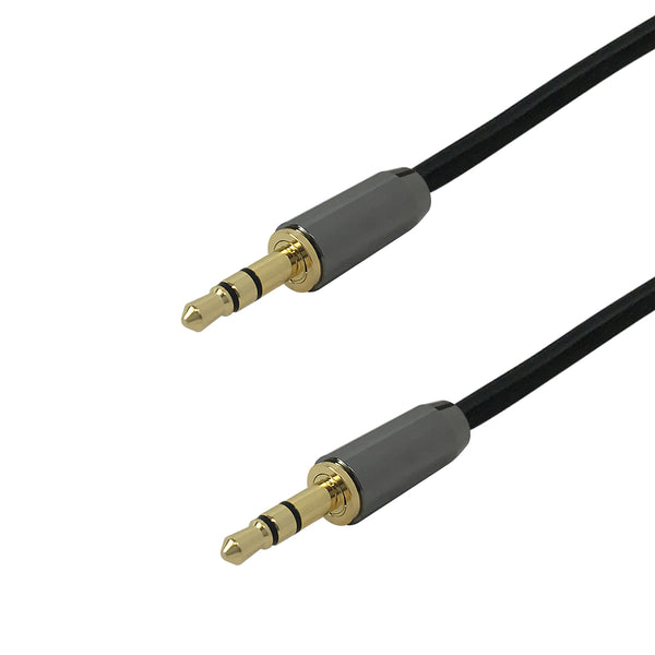 Premium Phantom Cables 3.5mm Stereo To Male Cable 24AWG FT4