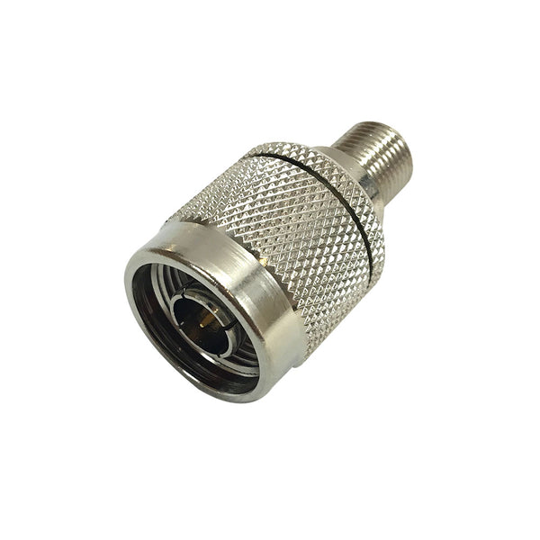 2-Pack N Male To F Female Connectors | USA Seller | DLS Brand | For Antenna & Cable Assemblies
