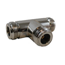N-Type Female to 2 x N-Type Female - Tee Adapter