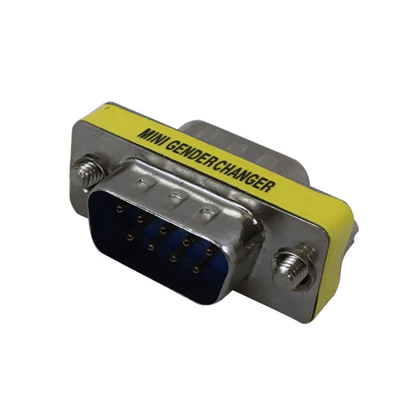 DB9 Slimline Gender Changer to Male