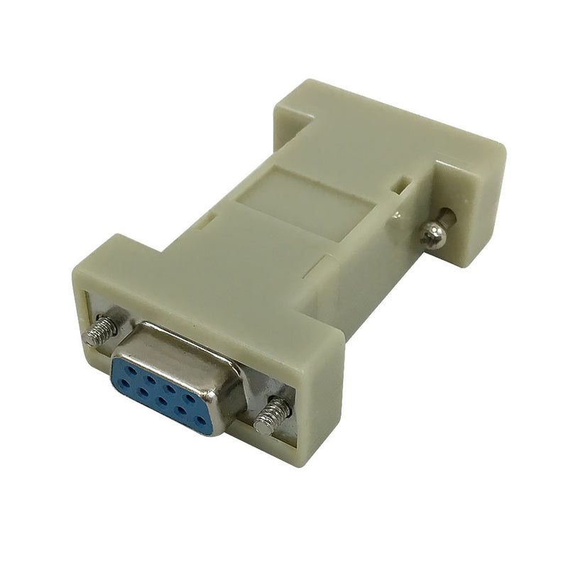 DB9 Null Modem Gender Changer to Female - Assembled