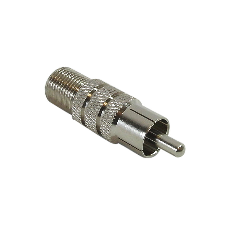 RCA Male to F-Type Female Adapter
