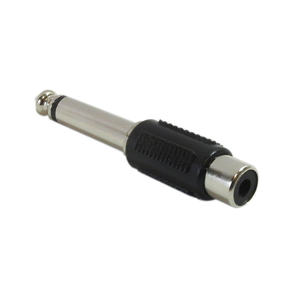 RCA Female to 1/4 inch Mono Male Adapter