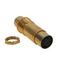 S-Video Female to Female Bulkhead, Gold Plated