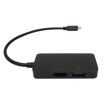 USB Type-C to HDMI, USB-A USB Type-C DP Alt Mode Blac