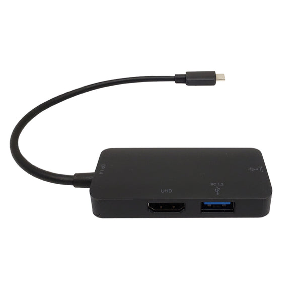 3.1 to HDMI, USB-A 3.0, USB Type-C DP 1.4 Alt Mode - Black