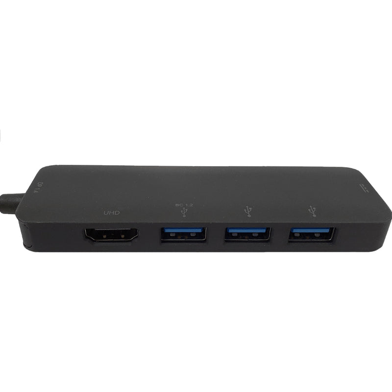 3.1 to HDMI, 3x USB-A 3.0, USB Type-C DP 1.4 Alt Mode - Black