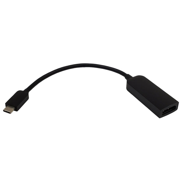 USB 3.1 Type-C to DisplayPort 8K@30Hz Adapter DP 1.4 Alt Mode - Black