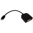 USB 3.1 Type-C to DVI 1080p@60Hz Adapter - DP 1.2 Alt Mode - Black
