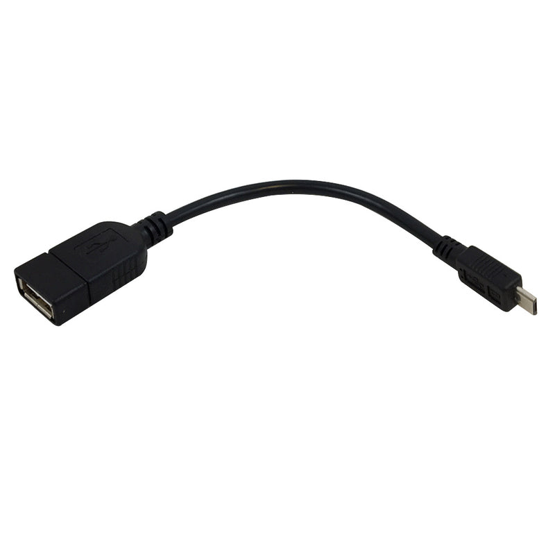 4 inch USB A Female to Micro B Male OTG Adapter