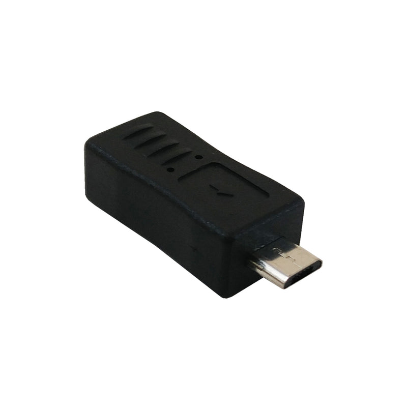 USB Mini 5-pin Female to Micro B Male Adapter