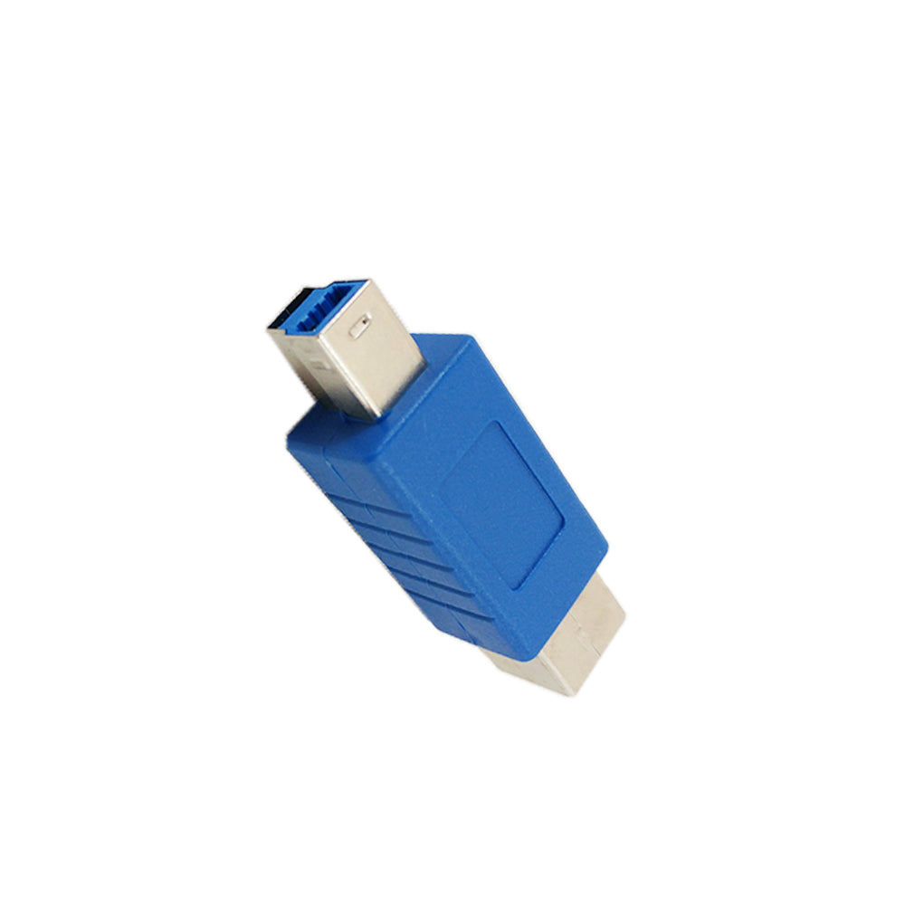 Blue Usb Adapter USB 3.0 B Male to B Female Adapter - Blue