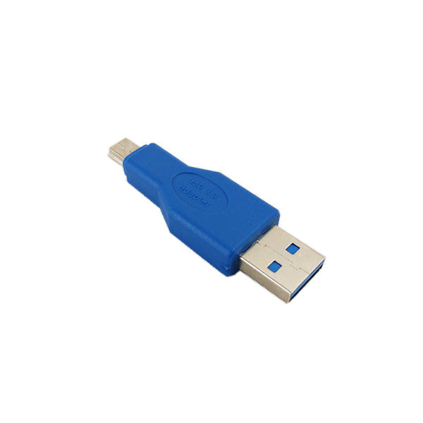 USB 3.0 A to Mini 10-pin Male Adapter - Blue
