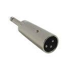 XLR Male to 1/4 inch Mono Male Adapter