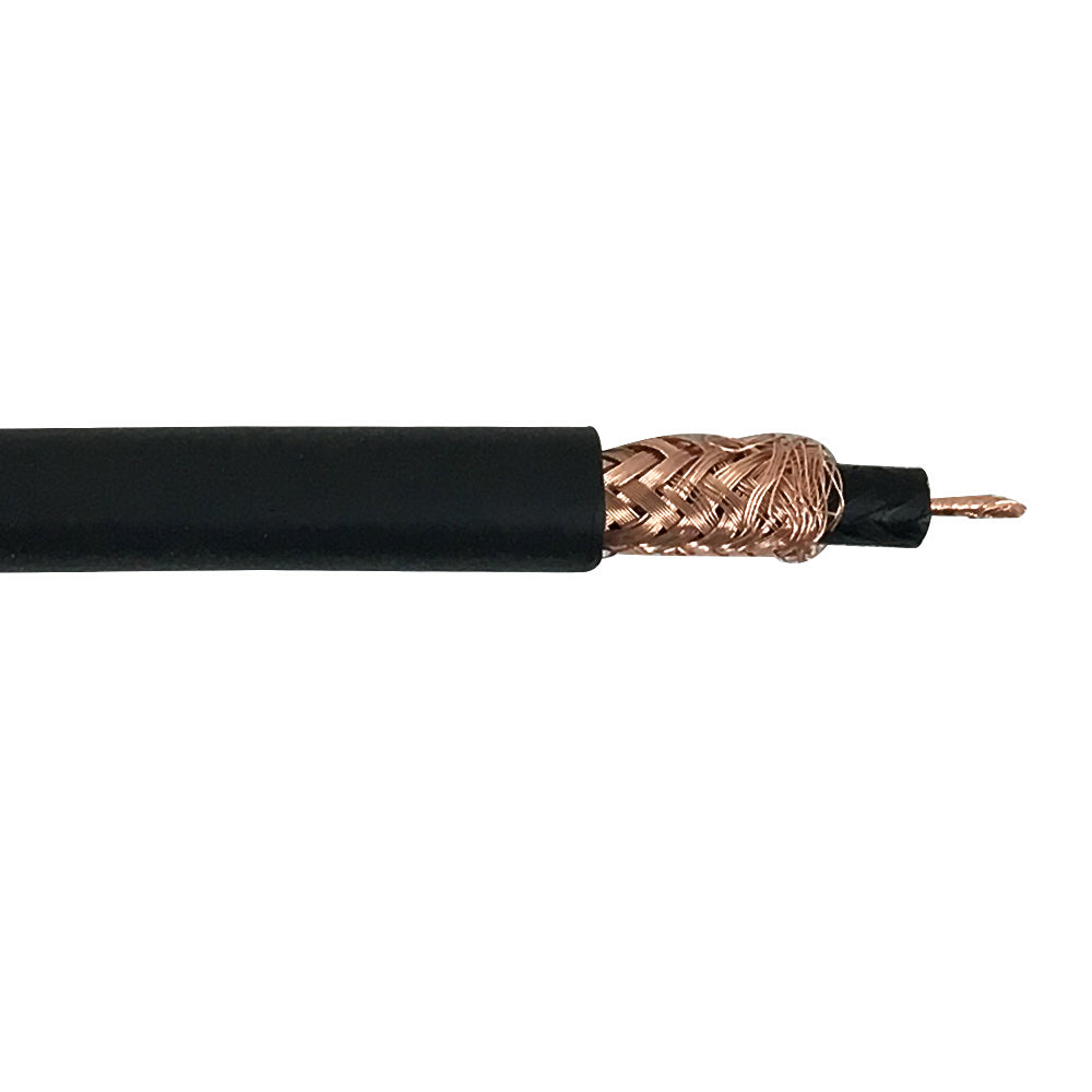 1000ft 1C Instrument Bulk Cable - 18AWG Stranded 95% Braid + 100% Foil