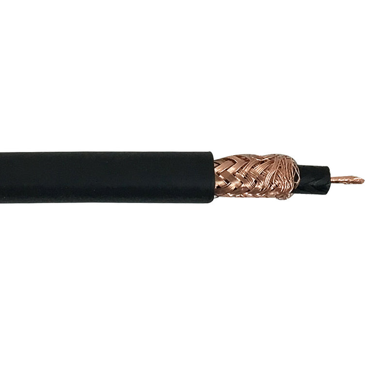 Bulk Instrument Cable 1000ft 1C Instrument Bulk Cable - 18AWG Stranded 95% Braid + 100% Foil