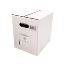 1000ft 3C Audio Bulk Cable - 22AWG Stranded 90% Braid, 100% Foil CMP