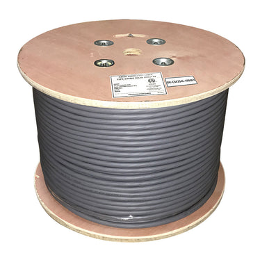 CAT5e Riser CMR Bulk Cable 25 Pair 24AWG Gray - 50FT Length, 350MHz