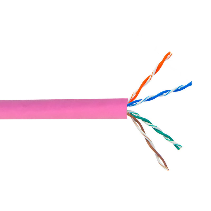 1000ft 4 Pair CAT5E 350Mhz Stranded UTP FT4/CMR Bulk Cable