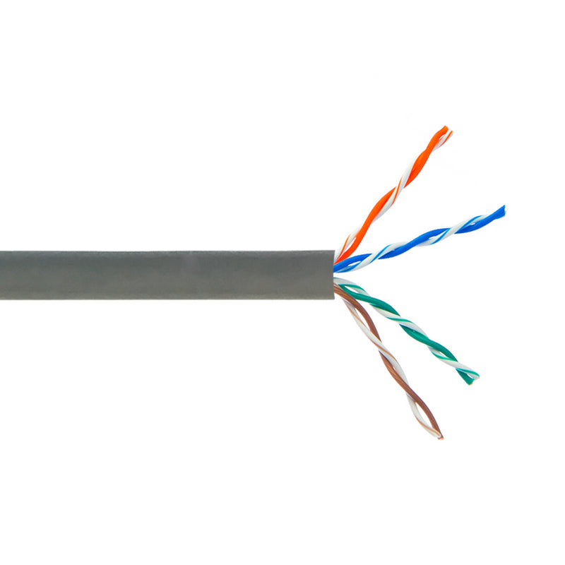1000ft 4 Pair CAT6 Stranded 24AWG UTP FT4/CMR Bulk Cable