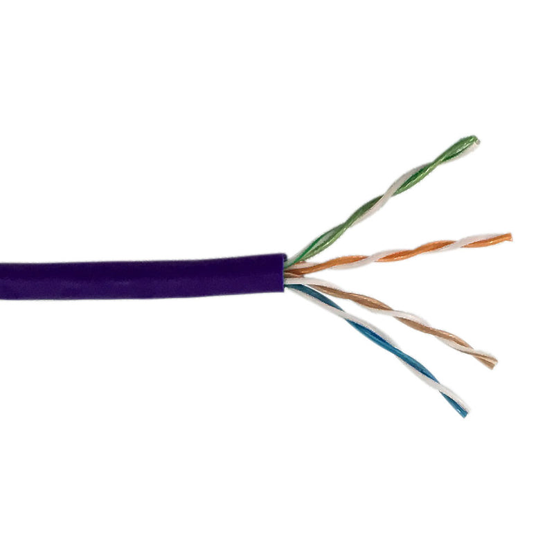 500ft 4 Pair CAT6 UTP Stranded 28AWG Ultra-Thin Bulk Cable FT4