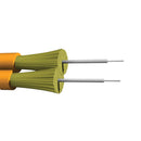 OM1 Multimode 62.5 Micron AFL (Plus Corning) Duplex Zip Cord - 3mm Jacket - LSZH/OFNR Riser Fiber Bulk Cable (per meter) - 2-strand