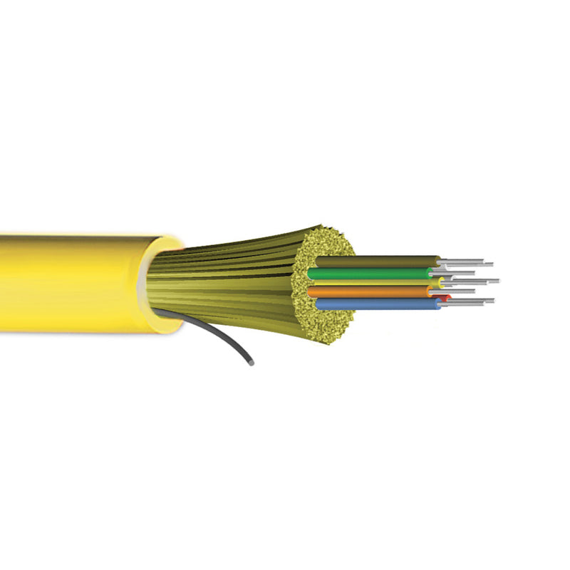 OS2 Singlemode 9 Micron Indoor (Corning SMF-28 Ultra) - OFNP Plenum Fiber Bulk Cable (per meter)