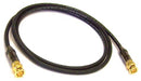 Premium Phantom Cables Direct Burial RG6 Composite BNC Male to Male Cable