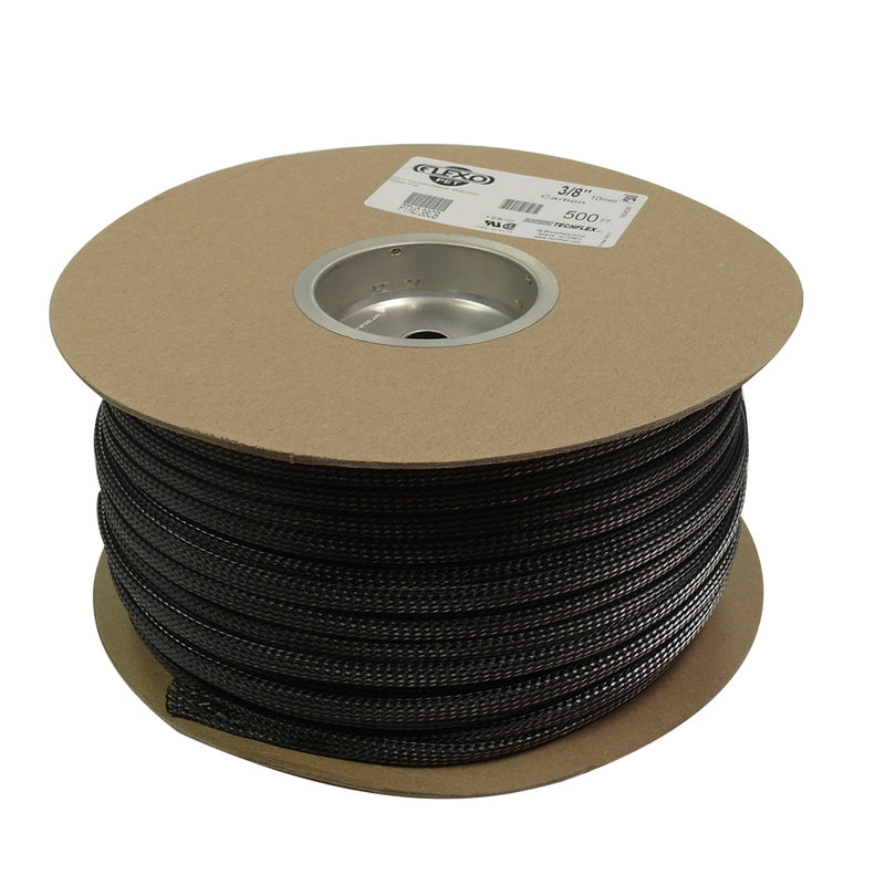 500ft 3/8 inch Sleeving Carbon