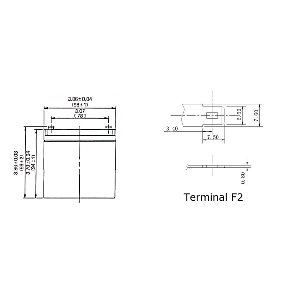 Sealed Lead Acid AGM Battery 12V 12amp x 2