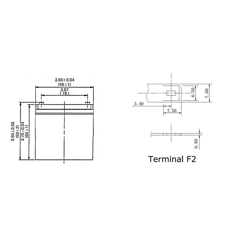 Sealed Lead Acid Battery 12V 12amp