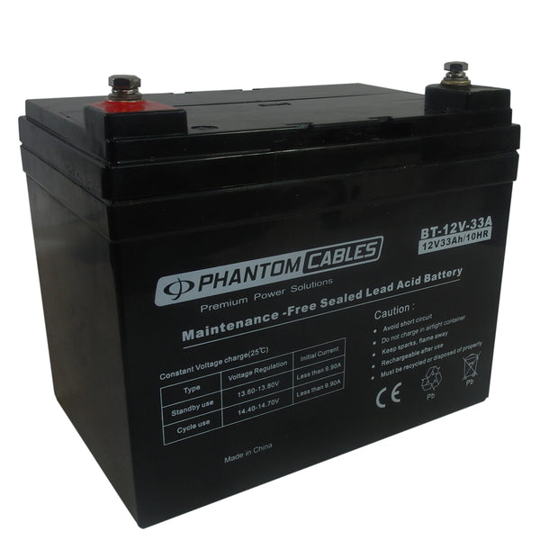 Sealed Lead Acid Battery 12V 33amp