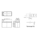 Sealed Lead Acid AGM Battery 12V 7amp x 20