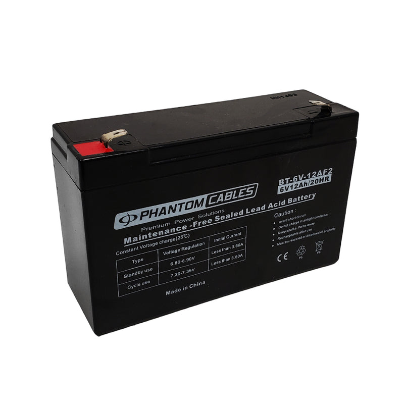 Sealed Lead Acid Battery 6V 12amp x 3