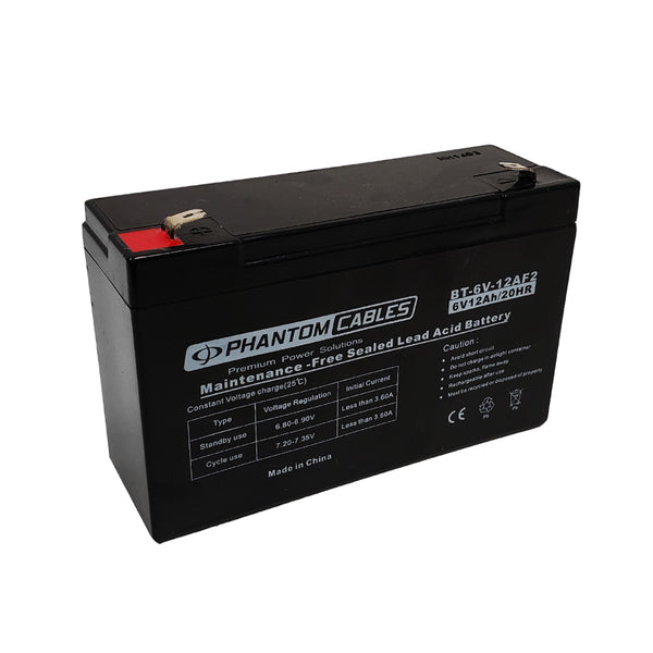 Sealed Lead Acid Battery 6V 12amp